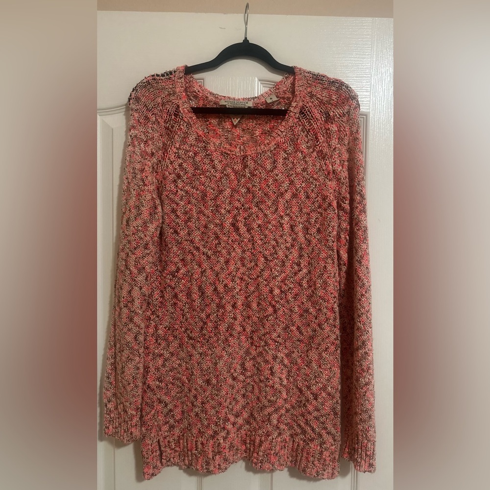 Maison Scotch La Femme Selon Marie Crew Neck Knit Long Sleeve Sweater.‎ Small.